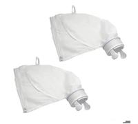2 pcs Sac à limon adaptable Haute Qualité pour Polaris 280 ou 480 robot nettoyeur de piscine white ACCESSOIRES DE ROBOT DE NETTOY