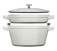 2-pcs, Set empilable, Truffe blanche Truffe blanche G