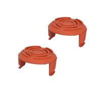 2 PCS Tondeuse Capuchon de Bobine Ressorts,Couvercles de Bobine pour Débroussailleuse,Capuchon de Tondeuse à Gazon Bobine de Remplacement,compatible avec WORX WG150-180 Spool Cover Caps