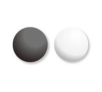 2 Peintures À L'eau Effet Vitrail - 25 Ml - N&b