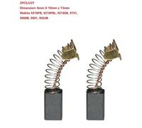 2 Pièce de rechange Balais De Charbon 6X10X15mm Pour MAKITA CB-106 181437-1 218PB, 9218PBL, 9218SB, 9741, 9900B, 9901, 9924B