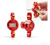 2 Pièce Multi-Fonction Coupe-Fil, Haricot créatif éplucheur Haricots Verts | Coupe-lentilles Gadget Cuisine Gadgets Cuisine Fournitures, Déchiqueté Appareil Couteau Gadget pour Légumes