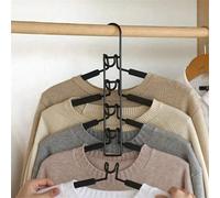2 pièces/1 pièce Ensemble de cintres multi-couches, Porte-vêtements polyvalent en métal pour un gain d'espace efficace, Parfait pour la penderie, le placard et l'organisation de la chambre, Cintre en 