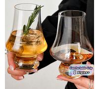 2 pièces/1 pièce Verre aromatique français, Verre à whisky, Verre à liqueur 200ml, Verre de dégustation, Tasse en verre, Verrerie, Convient pour les boissons alcoolisées, Flûte à champagne, Tasse en v