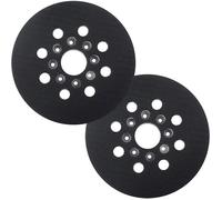 2 pièces 125 mm Plateau de ponçage Compatible avec Bos-ch PEX 220 A,GEX 125-1 AE,PEX 220 AE, Skil 7402/7490