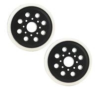 2 Pièces 125mm Plateau de Ponçage avec Bosch PEX 220 A GEX 125-1 AE PEX 220 | Accessoire d’outil de Ponçage Disque de Polissage de Ponçage à 8 trous Accessoire pour Ponceuse Excentrique