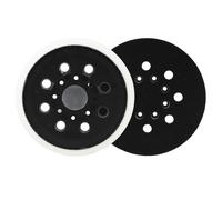 2 Pièces 125mm Plateau de Ponçage, Diametre 125 MM Disques Plateau De Ponçage, 8 Trous Avec Crochet Et Boucle, Compatibles GEX 125 1 AE RS034 RS035 Ponceuse Excentrique, Pour Extraction De Poussiere
