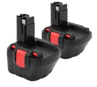 2 pièces 12V 4800mAh Ni-MH Rechange pour Batterie Bosch BAT043 BAT045 BAT120 BAT139 2607335542 2607335526 2607335274 GSR 12-2 12VE-2 PSR 12 GSB 12VE-2 22612 23612 32612