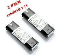 2 pièces 1500mAh 7.2V NI-CD batterie pour For MAKITA 7000 7002 7033 192532-2 4307D