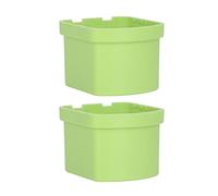 2 Pièces 18V Support de Batterie Montage Mural Support de Stockage Boîte Boîtier Support de Montage de Batterie pour Ryobi Accessoires D'outils électriques