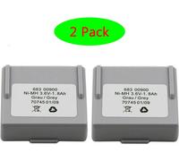 2 pièces 3,6 V 1800 mAh 1,8 Ah Accumulateur Ni-MH 68300900 pour télécommande HETRONIC