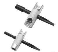2 pièces 4 en 1 Outil de raccord de graisse pour Hex 3/8 5/16 7/16" et 1/4-28 SAE 1/8 NPT M10x1 M8x1 Installation de de graisse
