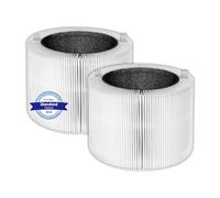 (2 pièces) 511i Max Filtres de rechange pour purificateur d'air Blue Pure 511i Max, filtre HEPA H13 True, filtres à charbon actif 2 en 1, à comparer à la référence F5MAX, 511i Max filtre blanc
