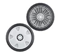 2 pièces 9 pouces Roue Avant 44710-VH7-010ZA Adapté pour Honda HRR216 HRX217 HRX537C Tondeuse à Gazon