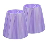2 Pièces Abat-jour de Lampe de Bureau à Clipser | Décoratif Rechange, pour Lampe de Table et Lampadaire, Lumière Adoucie, Style Élégant