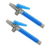 2 Pièces Accessoire Pulvérisateur 3l 5l 8l en Plastique Bleu | Poignée Ergonomique, Raccord Tuyau Standard, Résistance Corrosion, Étanchéité Fiable, Jardinage Agricole Couleur Aléatoire