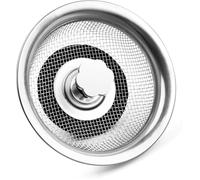 2 Pièces Acier Inoxydable Bouchon Crépine D'évier, Filtre à Évier de Cuisine, Panier pour Bonde d'Évier de Cuisine, Crépine Cuisin