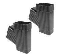 2 Pièces Adaptateur de Tuyau de Drainage de Y, Alliage D'aluminium