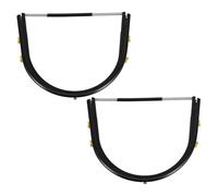 2 Pièces Adaptateur de Visière pour Casque de Chantier, Aluminium | Montage Sécurisé, Ressort Réglable, Visibilité Améliorée, Protection Faciale Complète, pour Soudure et Chantier
