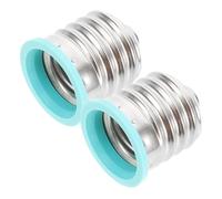 2 Pièces Adaptateur pour Ampoule E40 vers Convertisseur de Culot | Conversion de Douille, Matériau Pbt Ignifuge Modifié, Robuste et Pratique, pour Lampes Domestiques