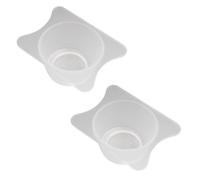 2 pièces aérographes Peinture Filtre Tasse purificateur Tasses avec écran métallique aérographes crépine pour Divers modèles Peinture tâche Accessoire