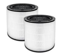 (2 pièces) Air 4000 Filtre de rechange pour purificateur d'air Bosch Air 4000, filtre HEPA H13, filtre à charbon actif, système 3 en 1, filtration en 3 étapes contre la poussière, les poils d'animaux