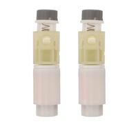 2 pièces Amortisseur de Siège de Toilette Tige tampon, à Fermeture Lente | Plastique et Acier Inoxydable, Fermeture Douce et Silencieuse, Réduit L'Usure des Charnières, pour Hôtels
