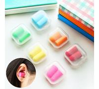 2 Pièces Anti Bruit Sommeil Étude Aide Travail Bouchon D'oreille Bonbons Bouchons D'oreille Protecteur D'oreille Mousse Boîte En Plastique Emballage
