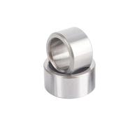 2 pièces Bagues de palier en acier à roulements GCr15, bague de palier lisse résistante à l'usure, diamètre intérieur 25mm, diamètre extérieur 32mm, largeur 40mm, 25x32x40mm