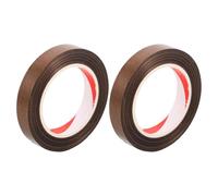 2 Pièces Bande Occultante LED Anti-éblouissement 0,39 Po Ptfe | Ruban Diffuseur de Lumière, Réglage de Luminosité, Couleur Marron, pour École et Salon