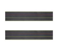 2 Pièces Bandes de Phrases Magnétiques Classe, 35x5 Pouces | Quatre Lignes et Trois Cases, Caoutchouc, Effaçable à Sec, Réutilisable, pour Enseignants et Élèves