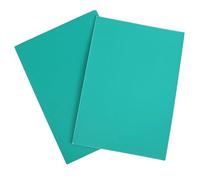2 Pièces Bloc de Linogravure Plastique Vert A4 | Planche Artisanale à Usage Large, Adaptée Débutants et Artistes, Design Unique, Fournitures pour Impression au Bloc