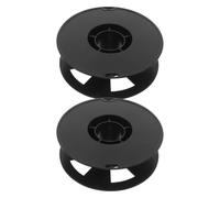 2 Pièces Bobine Range-Câbles à Clips, Rangement Organisé(Perforé 5 | Conception Creuse Gel Flexible, Maintien Rapide, Stockage Compact pour Câbles Réseau, Écran, Chargeur ou Filament
