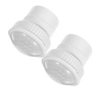 2 Pièces Boîtier de Capteur de Corps Humain à Ouverture 30 | Interrupteur Automatique, Distribution Lumineuse Optimisée, pour Éclairage Extérieur et Sécurité Nocturne