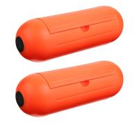2 Pièces Boîtier de Connexion Étanche, Fermeture sans Outil | Protection Prise Electrique Exterieur, Plastique ABS, Joint Résistant aux Intempéries, Couvercle Clipsable, Éclairage