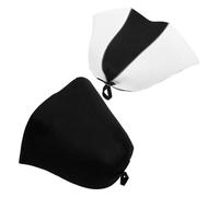 2 Pièces Bonnet de Sauna en Feutre Noir, Style Russe Traditionnel | Protection Thermique, Évacuation Sueur, pour Cheveux et Cuir Chevelu en Spa ou Vapeur
