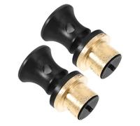 2 Pièces Bouchon à Vin pour Calebasse en Plastique | Scellant Compact, Étanche pour Bouteille de Vin ou Soda, Usage Quotidien et Fête, Accessoire Simple