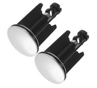 2 Pièces Bouchon de Vidange, Métal Cuivre ABS Noir | Installation Facile, Drainage Rapide et Anti-odeur, Usage Salle de Bain la Cuisine, Design Portable