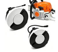 2 Pièces Bouchon Essence Tronçonneuse pour STIHL MS230 MS240 MS250 MS260 | Bouchon Essence Réservoir d'Huile Rechange pour STIHL MS171 MS181 MS210 MS211 MS231 MS251 Tronçonneuse
