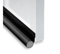 2 Pieces Boudin de Porte Isolant, 96 cm Insulation Door Draught Excluder with Self-Adhesive Seal, Joint de Porte Garde Chaud et Froid (Black)