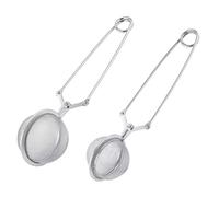 2 Pièces Boule À Thé, Infuseur Thé En Acier Inoxydable, Filtre À Thé | Passoire À Thés Avec Poignée,Pince À Tamis À Mailles Fines,Pour Infuseur Tasse, Épices Et Assaisonnement(4.5 Et 5 Cm)