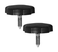 2 Pièces Bouton de Cadre de Fenêtre à Capote en Acier Inoxydable | Prise Facile, Conception Ergonomique, Fiabilité Élevée, Rangement Simple, pour Cadre de Fenêtre Souple