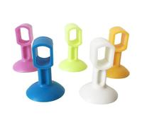2 Pièces Bouton De Porte Mur Muet Crash Pad Coussin Armoire Porte Poignée Serrure Silencieux Attaché Silicone Anti-Collision Maison Porte Bouchon