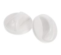 2 Pièces Bouton de Réglage du Ventilateur, Minuterie, Abs, Blanc | Réglage de Minuterie et Vitesses Multiples, Compatible Interrupteurs et Commandes de Ventilateur, Bureau Extérieur