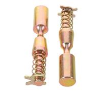 2 Pièces Broche de Verrouillage à Dégagement Rapide en Métal | Montage Simple, Forte Charge, pour Maintenance Terrain, Pièce de Rechange Or pour Arbres Mécaniques