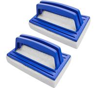 2 Pièces Brosse Éponge Ligne d'eau Brosse De Nettoyage De Piscine Brosse De Piscine en Plastique Brosse Plancher Mur Piscine Brosse Ligne d?Eau Piscine pour Nettoyer Piscine Spa Baignoires Murs