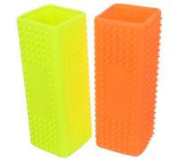2 Pièces Brosse Silicone Réutilisable pour Poils D’animaux | Piles ni Recharges, Nettoyage Facile des Tissus, pour Canapés, Tapis, Sièges Auto, Couches