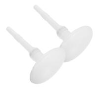 2 Pièces Buse D'arrosoir pour Arrosoir de Jardin, Tête Large PP 1 | Remplacement à Grand Débit, Distribution Uniforme, pour Jardin et Fermes, Blanc, Interface 1 et 2 Pouces