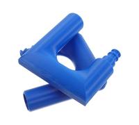 2 Pièces Buse de Remplissage de Piscine à Crochet Bleu | Plastique, Bord de Seau, Guidage du Trop-plein, pour Barils et Récipients Domestiques