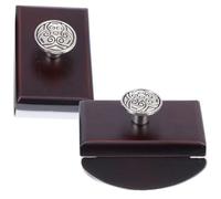 2 Pièces Buvard à Rock Créatif, d'encre en Bois, Rentrée Scolaire | Papier Buvard Portable, Absorbe L'excès D'encre, Style Rétro Simple, Bureau et École